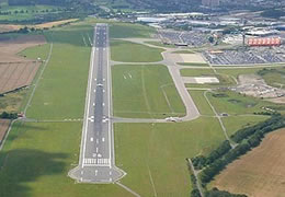 Luton Airport from Above